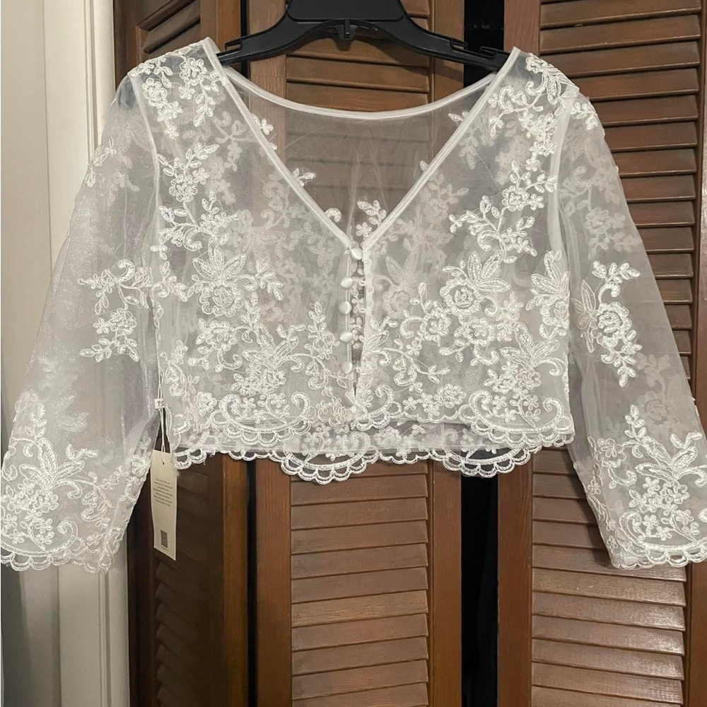 Lace Shawl/Overlay Formal/Bridal